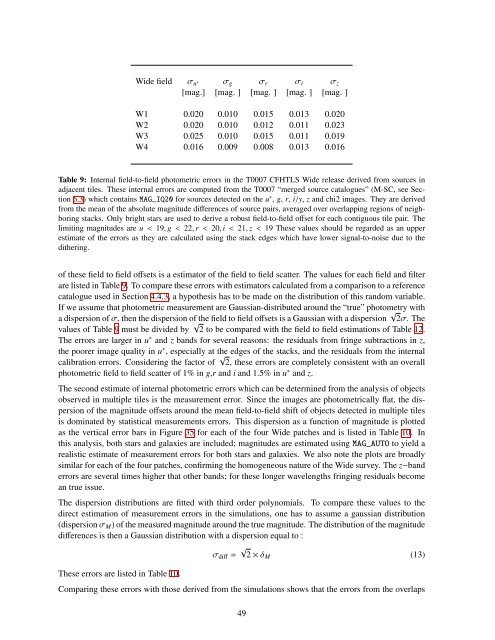 Documentation [PDF] - Canada France Hawaii Telescope ...