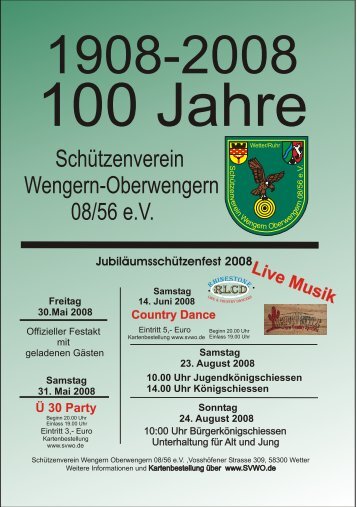 100 Jähriges Bestehen