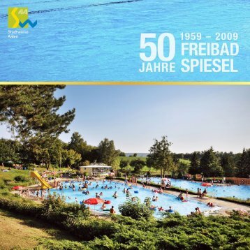 BroschÃ¼re 50 Jahre Freibad Spiesel - Stadtwerke Aalen