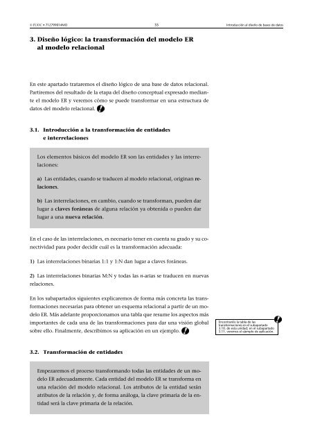 Bases de datos: Software libre - Universitat Oberta de Catalunya