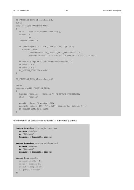 Bases de datos: Software libre - Universitat Oberta de Catalunya