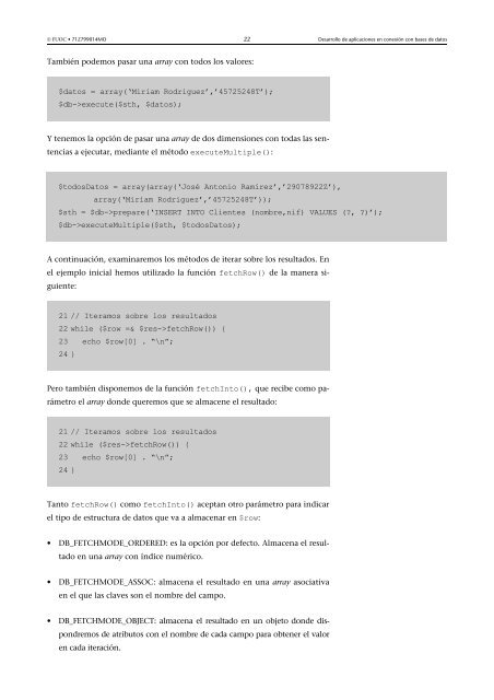 Bases de datos: Software libre - Universitat Oberta de Catalunya