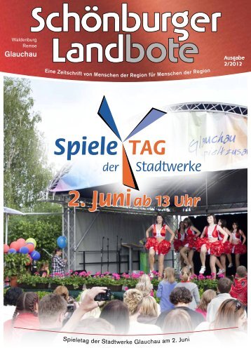 Ausgabe 2/2012 - Stadtwerke Glauchau Dienstleistungsgesellschaft ...