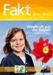 Fakt 01/2011 - StÃ¤dtische Werke AG