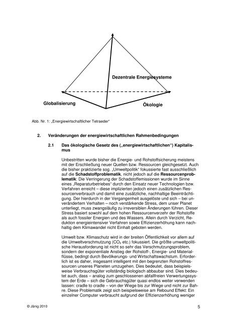 Grundlagen und Strukturen virtueller Kraftwerke - Stadtwerke Unna