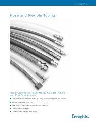 Hose and Flexible Tubing (MS-01-180;rev_6;en-US) - Swagelok