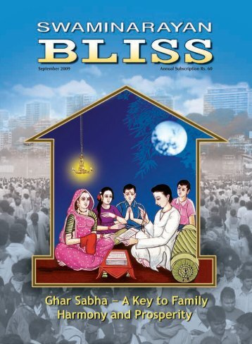 September 2009 Annual Subscription Rs. 60 - Swaminarayan Sanstha