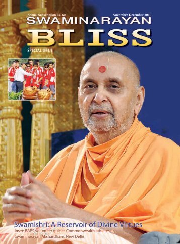 SPECIAL ISSUE - Swaminarayan Sanstha