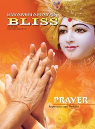 October 2008 Annual Subscription Rs. 60 - Swaminarayan Sanstha