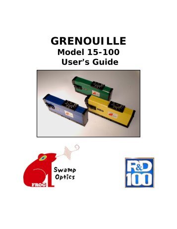 grenouille 15-100 - Swamp Optics