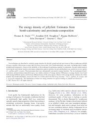 The energy density of jellyfish - Swansea University