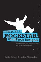How to be a Rockstar Wordpress Designer