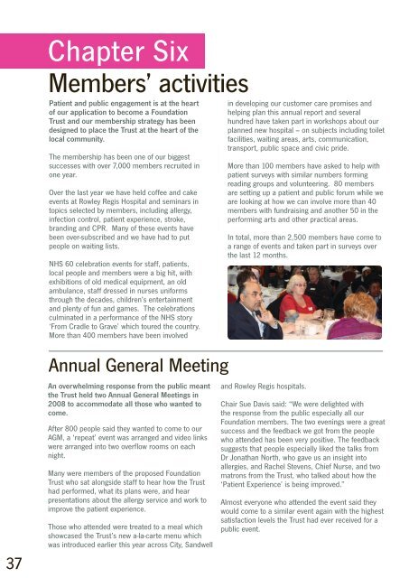 Annual Review 2009 - Sandwell & West Birmingham Hospitals