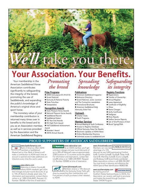 Friday - American Saddlebred Horse Association