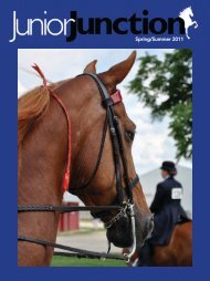 Spring/Summer 2011 - American Saddlebred Horse Association