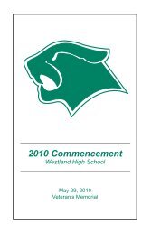 2008 Commencement - South-Western City Schools!