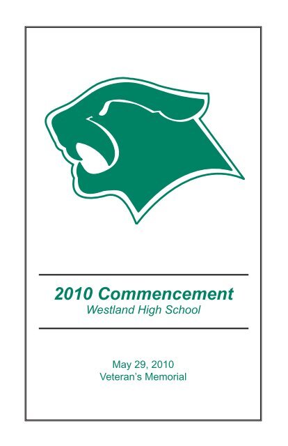 2008 Commencement - South-Western City Schools!