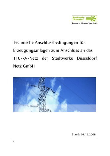 3 Absatz 1 KraftNAV - Stadtwerke DÃ¼sseldorf Netz GmbH