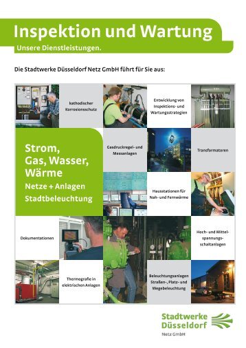 Inspektion und Wartung - Stadtwerke DÃ¼sseldorf Netz GmbH