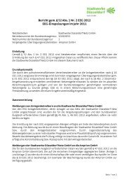 Bericht Ã¼ber EEG-Einspeisungen - Stadtwerke DÃ¼sseldorf Netz GmbH