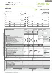 Datenblatt fÃ¼r Hausstation und - Stadtwerke DÃ¼sseldorf Netz GmbH