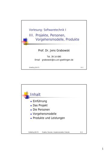 III-Projekte-Personen-Vorgehensmodelle-Produkte - Gruppe ...