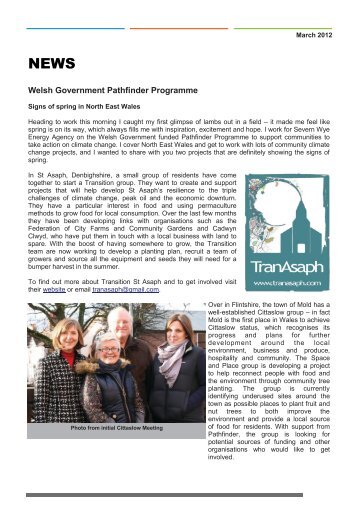Welsh Government Pathfinder Programme - Severn Wye Energy ...
