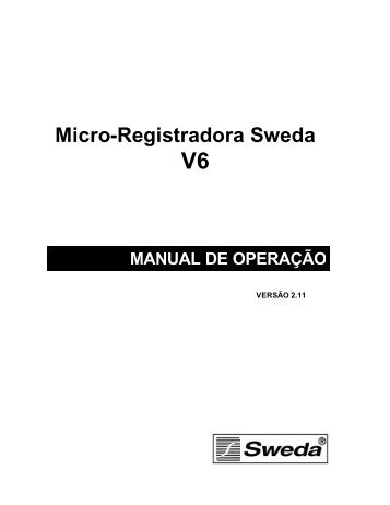 Micro-Registradora Sweda V6