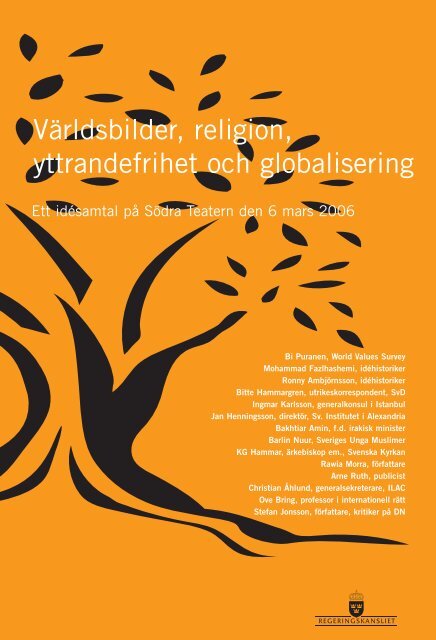 VÃ¤rldsbilder, religion, yttrandefrihet och ... - Sweden Abroad