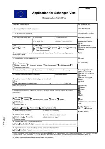 by visa mail application schengen Star Tours APPLICATION HOW YOUR  FORM TO VISA  COMPLETE
