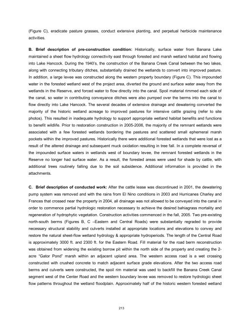 2012 FDOT Mitigation Plan - Southwest Florida Water Management ...