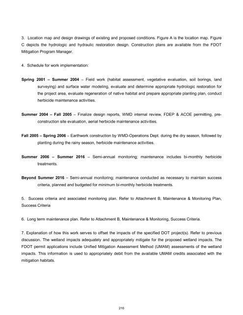 2012 FDOT Mitigation Plan - Southwest Florida Water Management ...