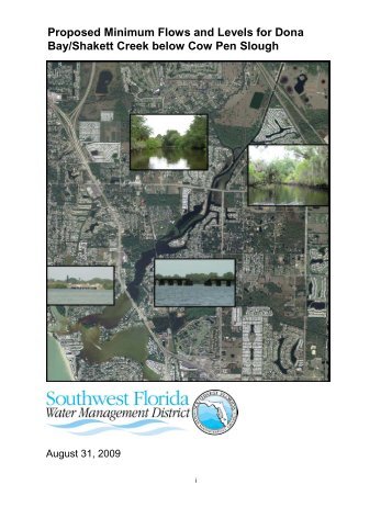 Proposed Minimum Flows and Levels for Dona Bay/Shakett Creek ...