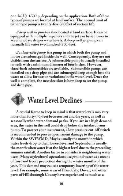 Well Construction Consumer Guide - Southwest Florida Water ...