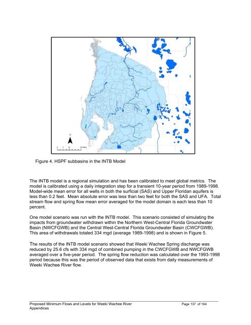 Weeki Wachee River System Recommended Minimum Flows and ...