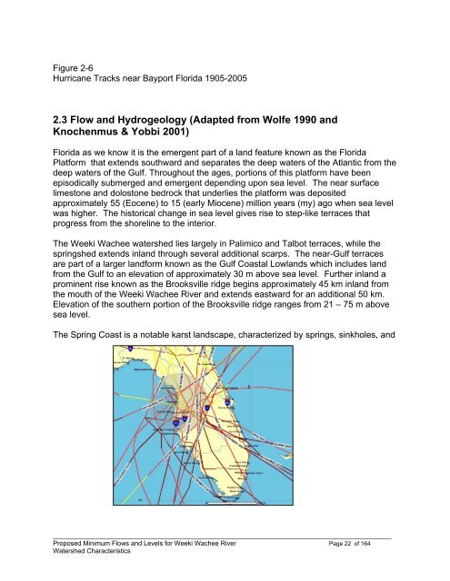 Weeki Wachee River System Recommended Minimum Flows and ...