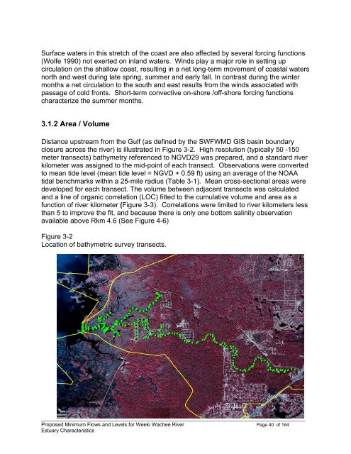 Weeki Wachee River System Recommended Minimum Flows and ...