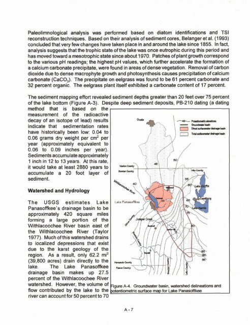 Lake Panasoffkee SWIM Plan - Southwest Florida Water ...