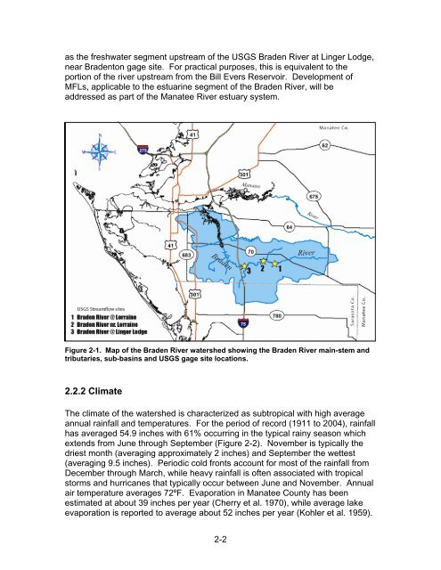 Chapter 1 Minimum Flows and Levels - Southwest Florida Water ...