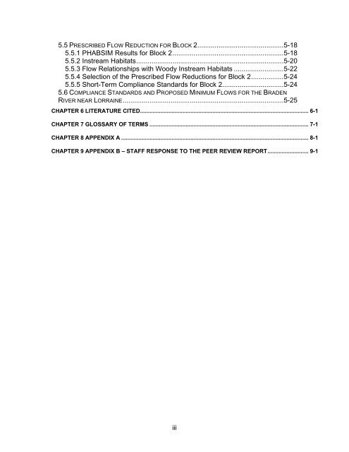 Chapter 1 Minimum Flows and Levels - Southwest Florida Water ...