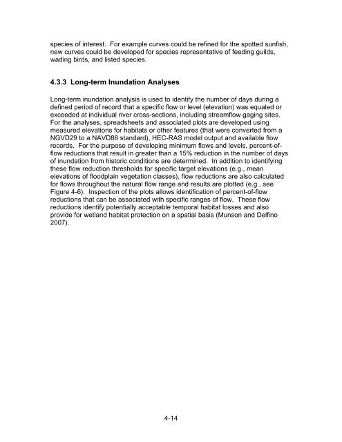 Chapter 1 Minimum Flows and Levels - Southwest Florida Water ...