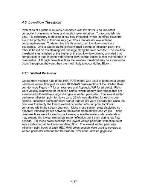 Chapter 1 Minimum Flows and Levels - Southwest Florida Water ...