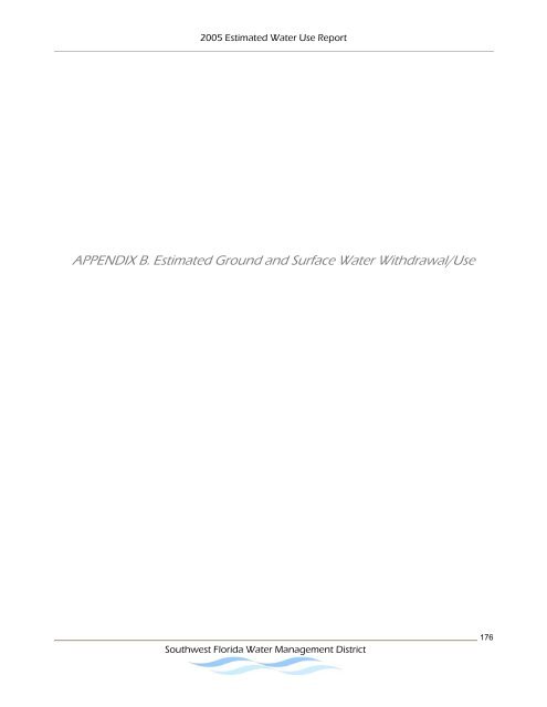 Estimated Water Use Report - Southwest Florida Water ...