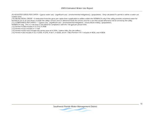 Estimated Water Use Report - Southwest Florida Water ...