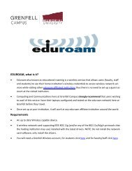 Eduroam Setup