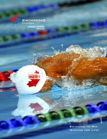 Download the 2005-06 Annual Report - Swimming Canada