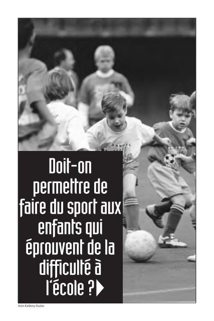 Parlons franchement des enfants et du sport - Swimming Canada