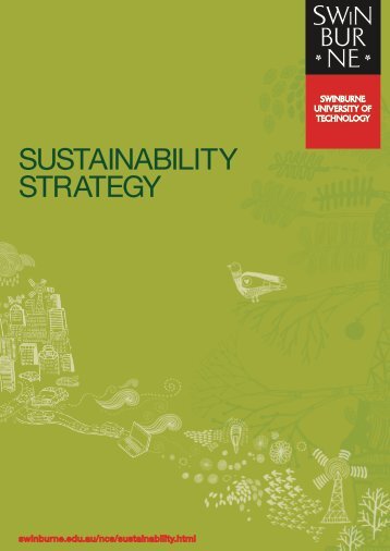 sustainability strategy - Swinburne University of Technology