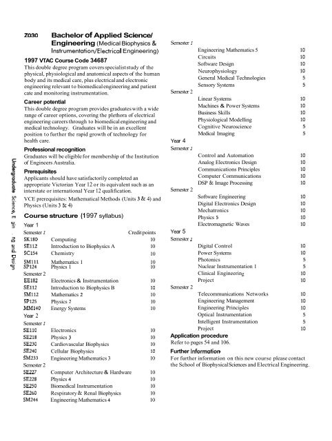 1997 Swinburne Higher Education Handbook