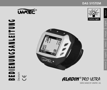 Uwatec Aladin Pro Ultra - Bedienungsanleitung - Dive-Links